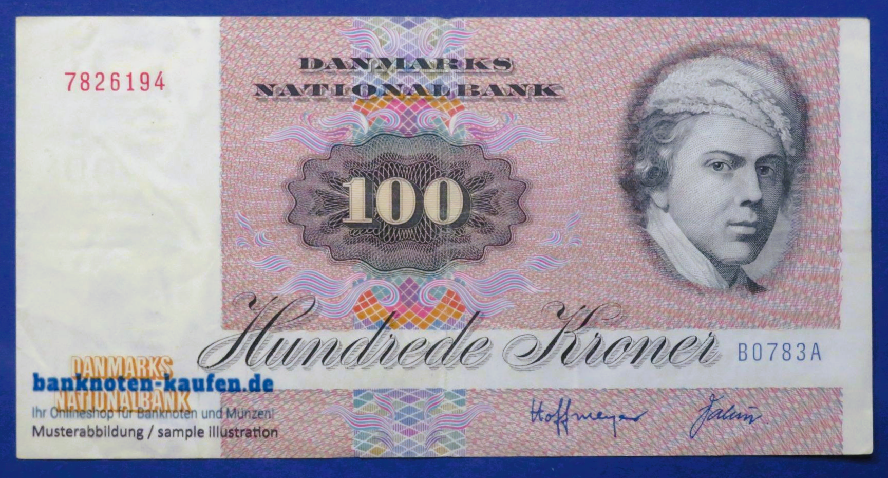 Denmark, 100 Kroner, 1978, circulated (USED / VF), P-51