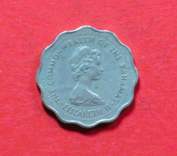 Bahamas: 10 Cents, 1971-1973, circulated (USED / vf)