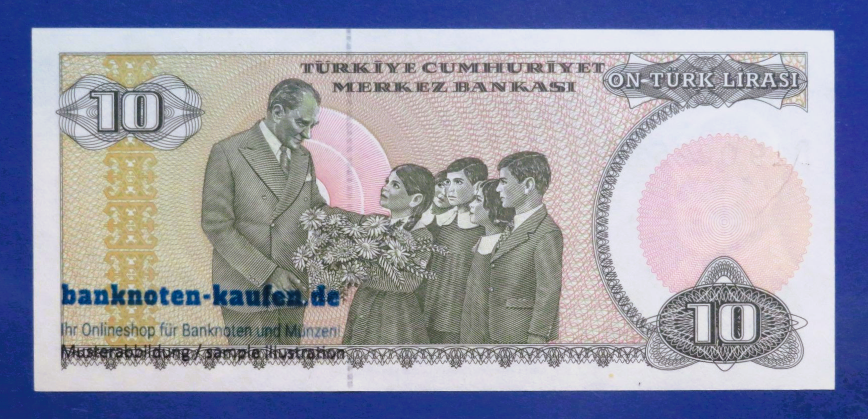 Türkei, 10 Lira, 1982ND, fast kassenfrisch (AU), P-193