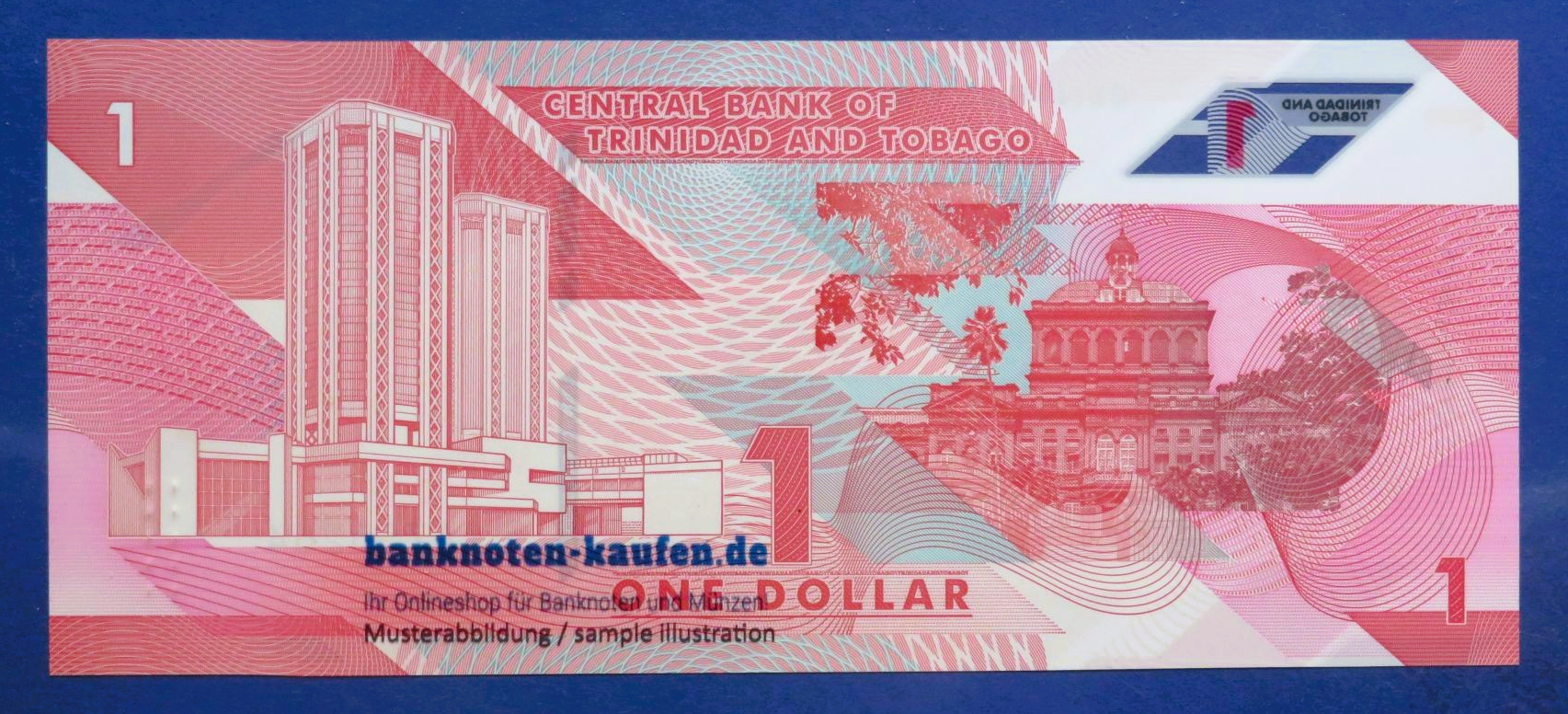 Trinidad and Tobago, 1 Dollar, 2020, uncirculated (UNC), Polymer, P-60