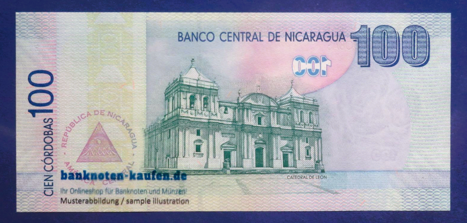 Nicaragua, 100 Cordobas, 2007 (2012), uncirculated (UNC), P-204