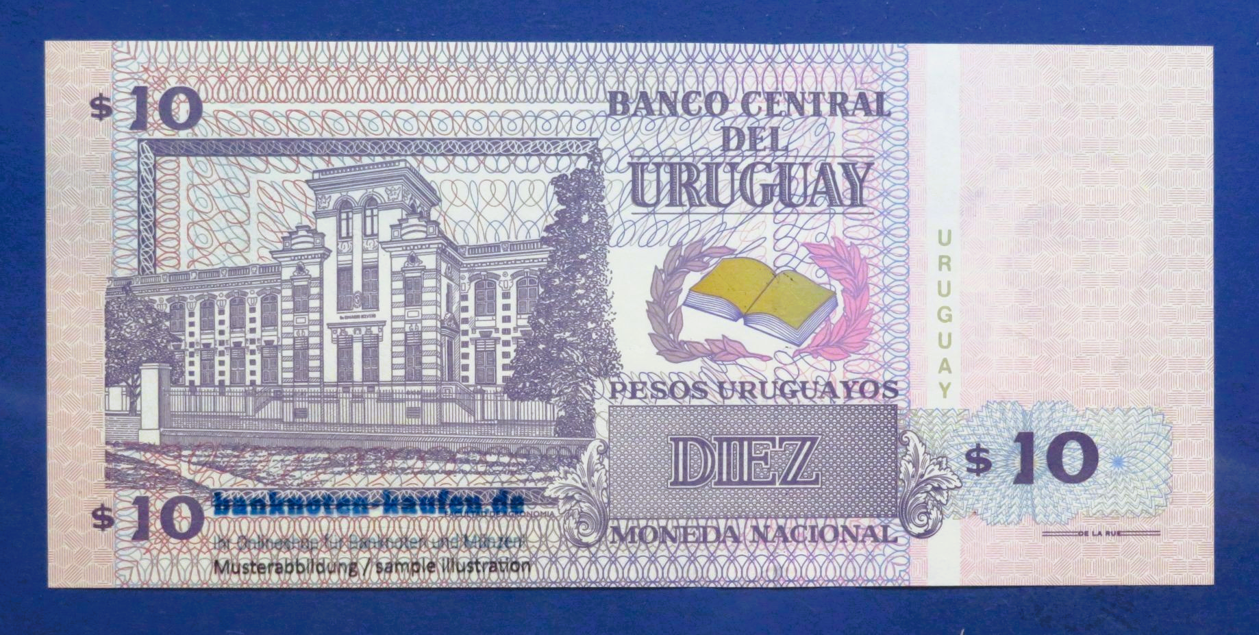 Uruguay, 10 Pesos Uruguayos, 1998, uncirculated (UNC), P-81