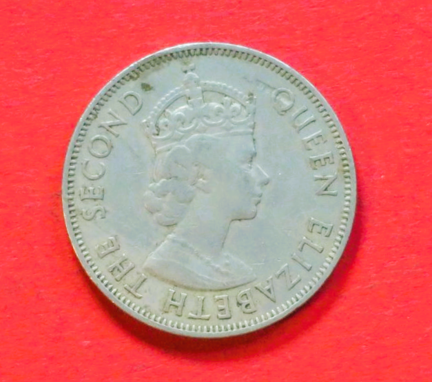 Zypern:  100 Mils, 1955, gebraucht (used / ss), # 37