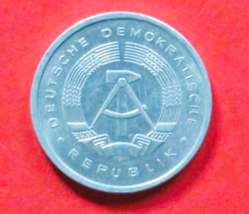 DDR: 5 Pfennig, 1968-1990, gebraucht (used / vz), # 9