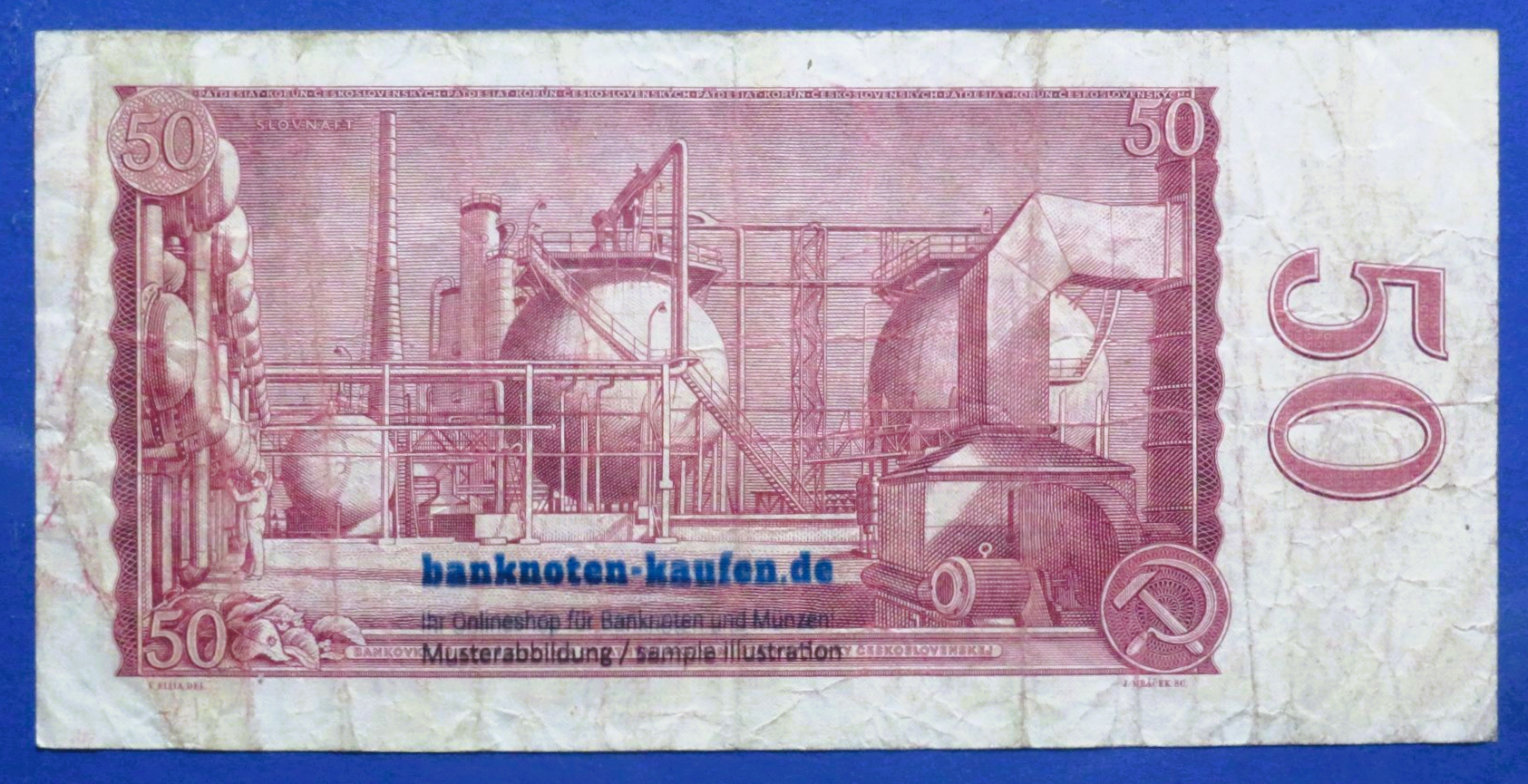Tschechoslowakei, 50 Korun, 1964,  gebraucht (USED / F), P-90
