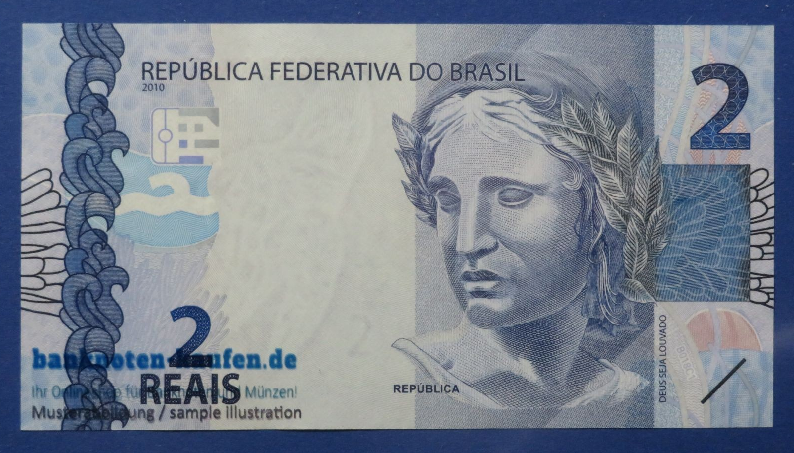 Brazil, 2 Reais, 2010, uncirculated (UNC), P-252