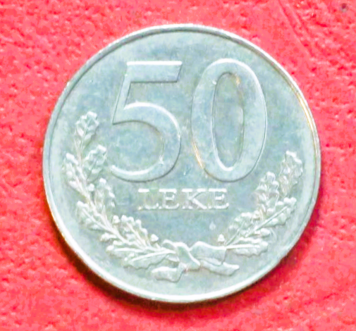 Albanien: 50 Leke, 1996-2000, gebraucht (used / ss), #79