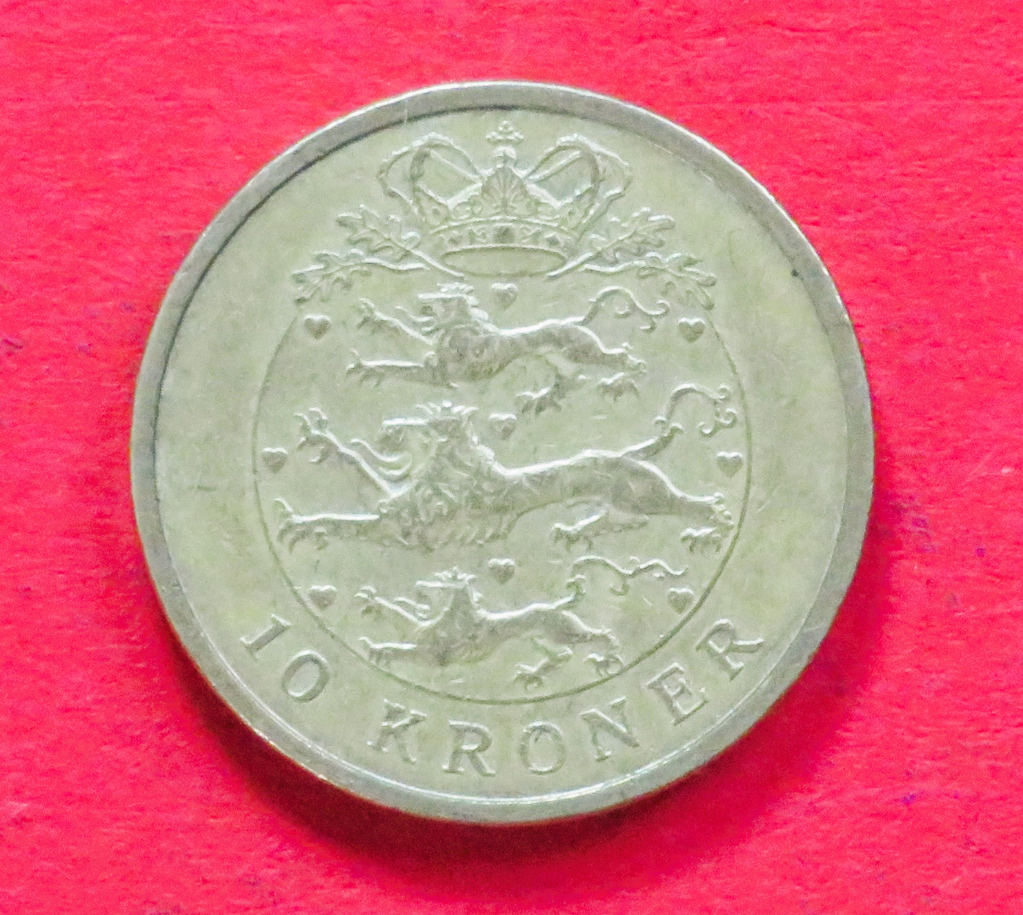 Dänemark:  10 Kroner, 2004-2010, gebraucht (used / ss+), # 109
