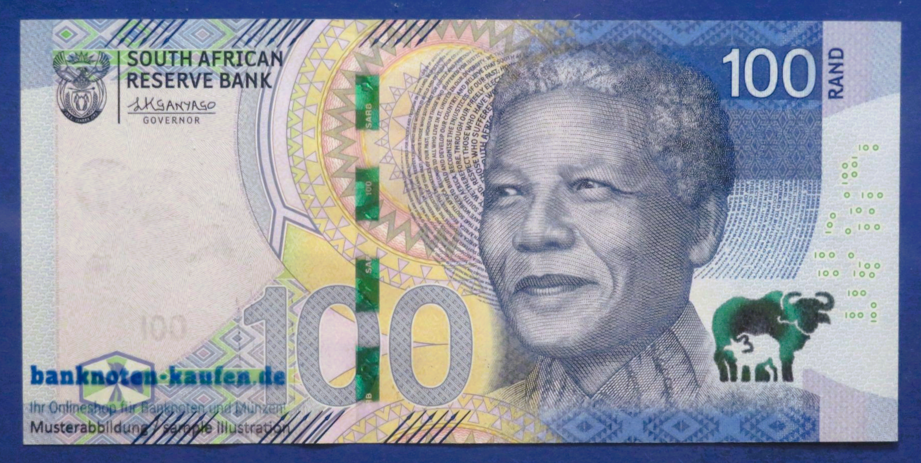 Südafrika, 100 Rand, 2023ND, kassenfrisch (UNC), P-151a