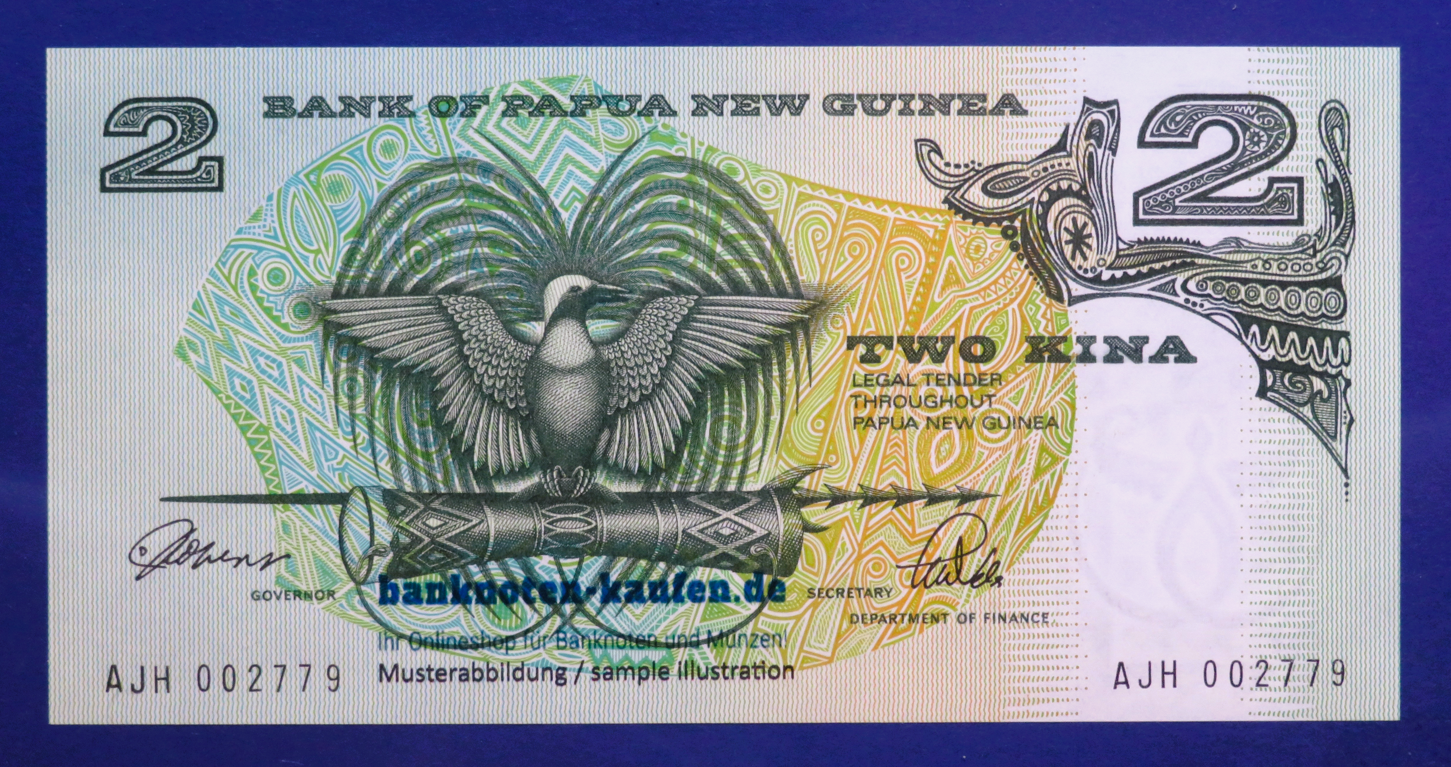 Papua New Guinea, 2 Kina, 1981ND, uncirculated (UNC), P-5c