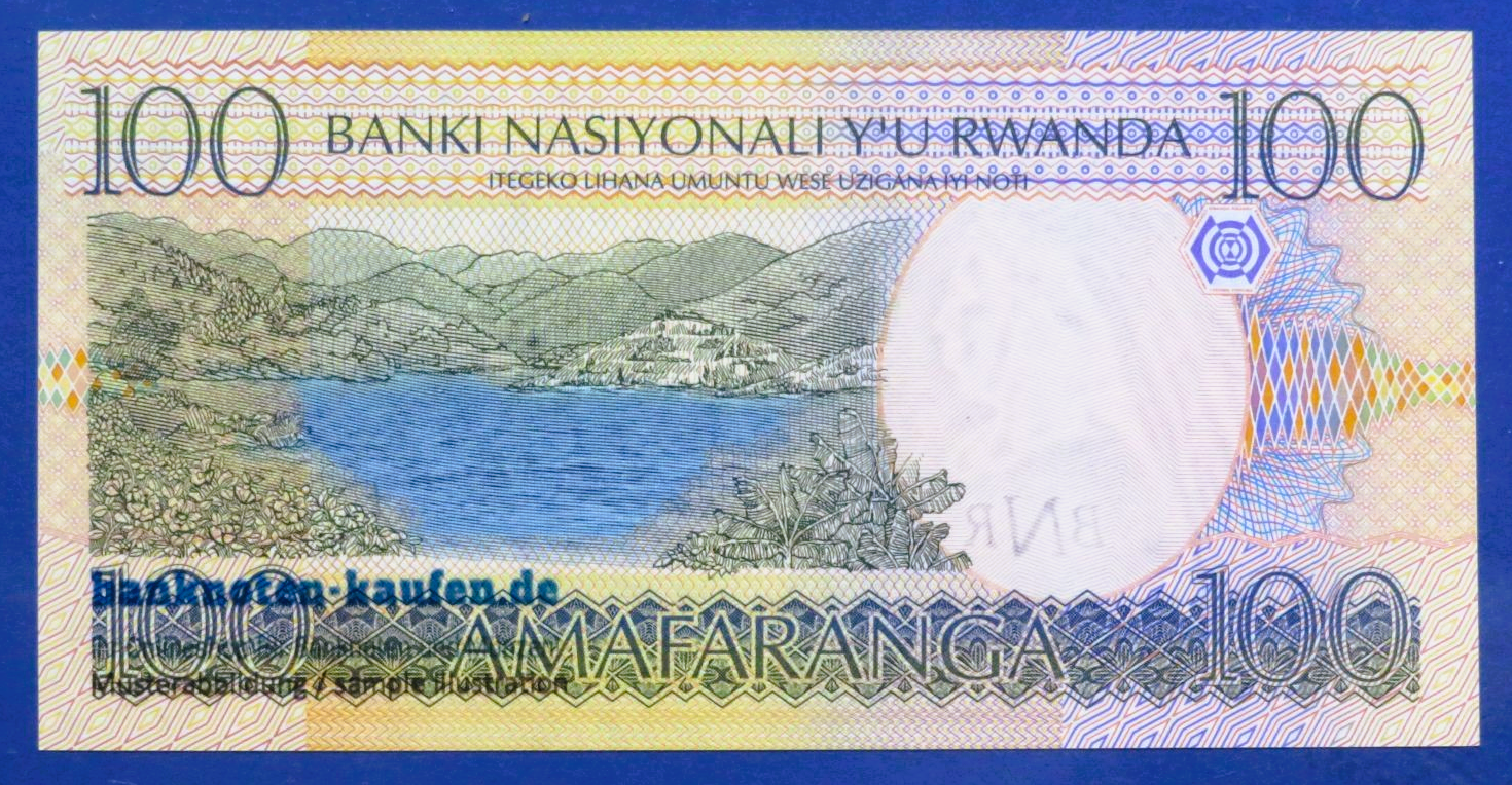 Rwanda, 100 Francs, 2003, uncirculated (UNC), P-29b