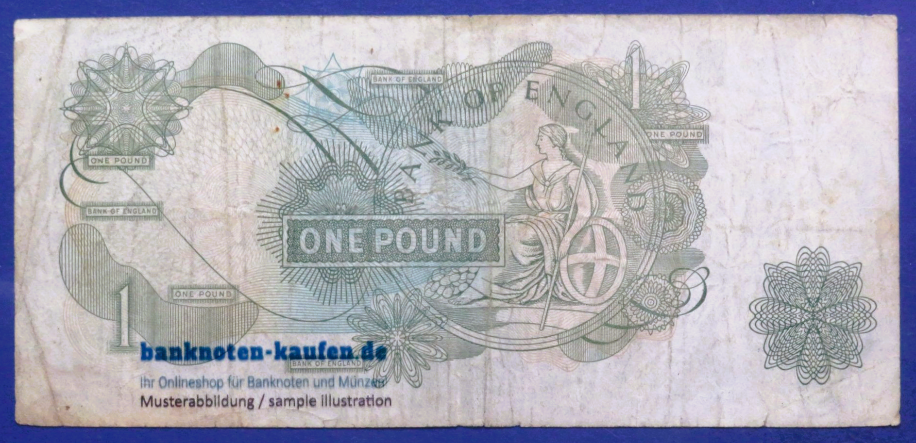 Großbritannien, 1 Pound, 1960-1978ND, gebraucht (USED / F), P-374g