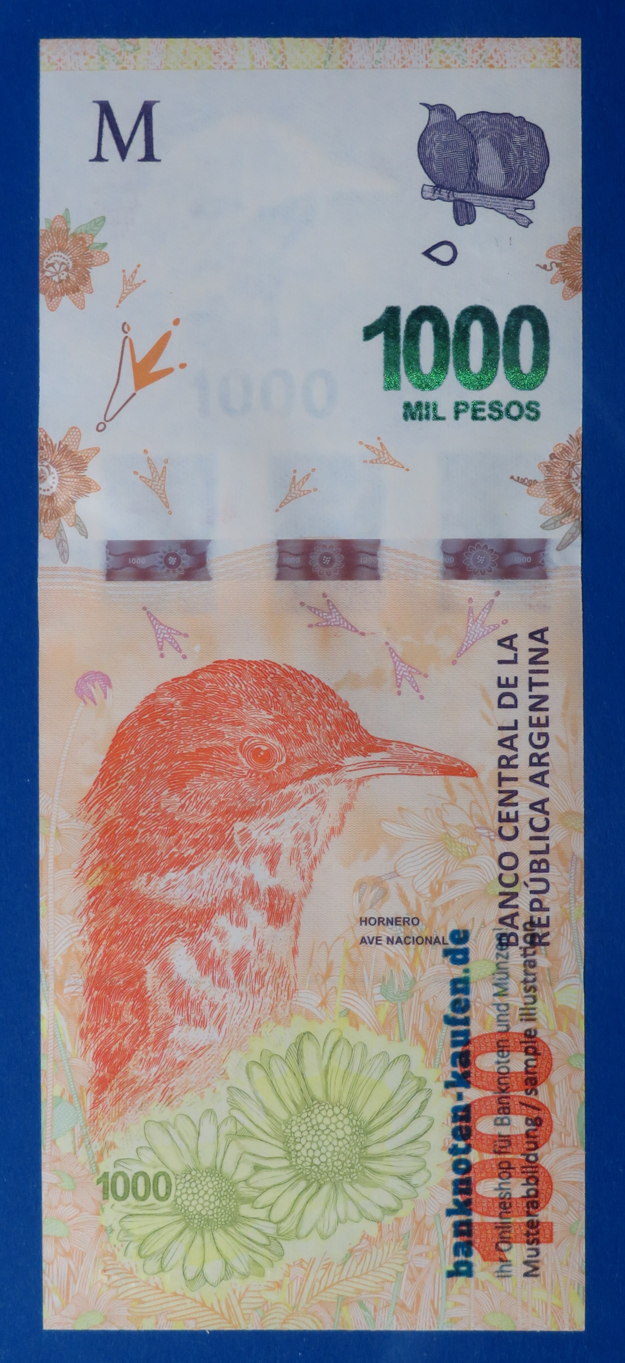 Argentina - 1,000 Pesos, 2017ND, uncirculated (UNC), P-366