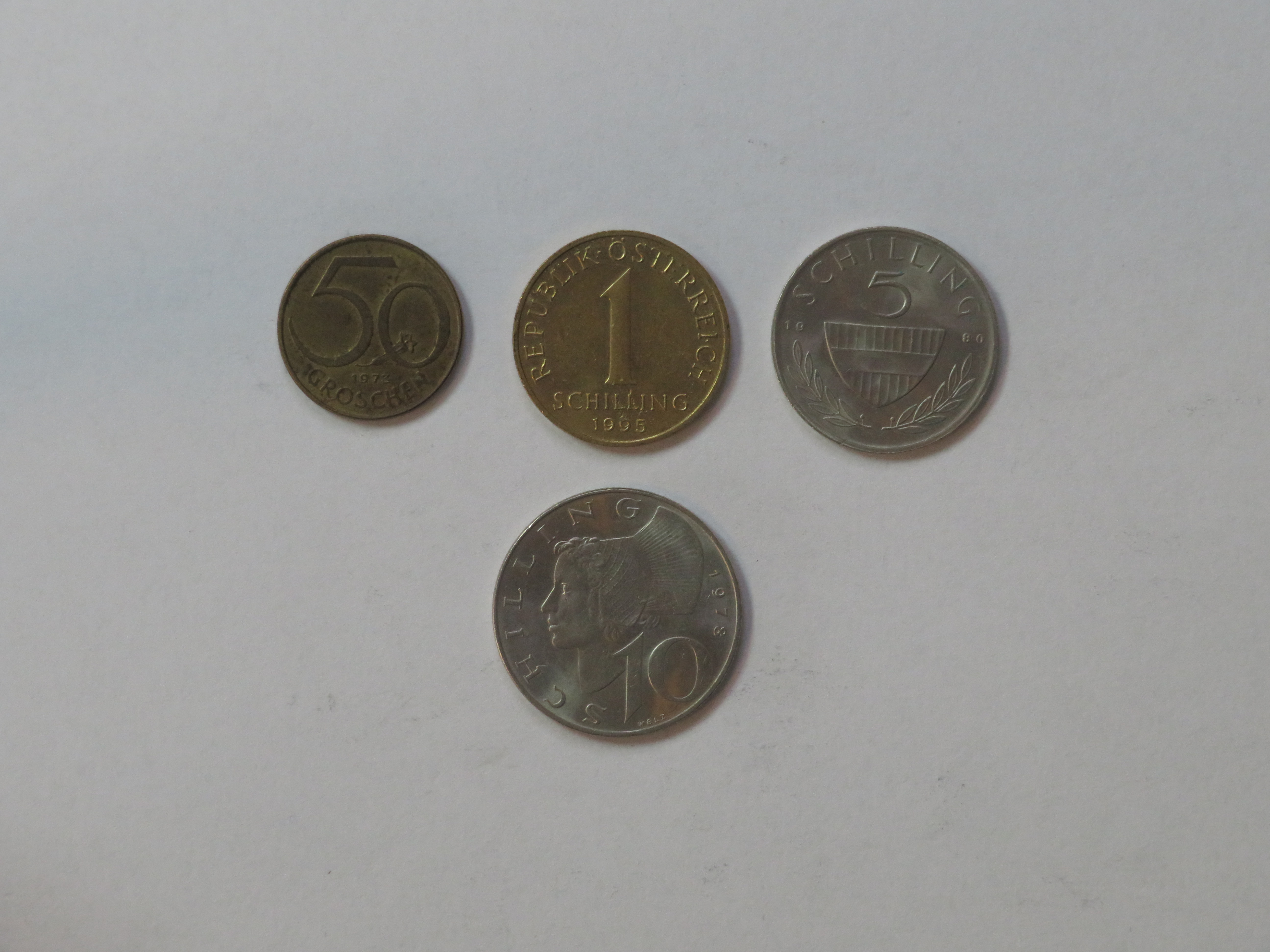 Colombia - Coin Set 1974-1981 - USED
