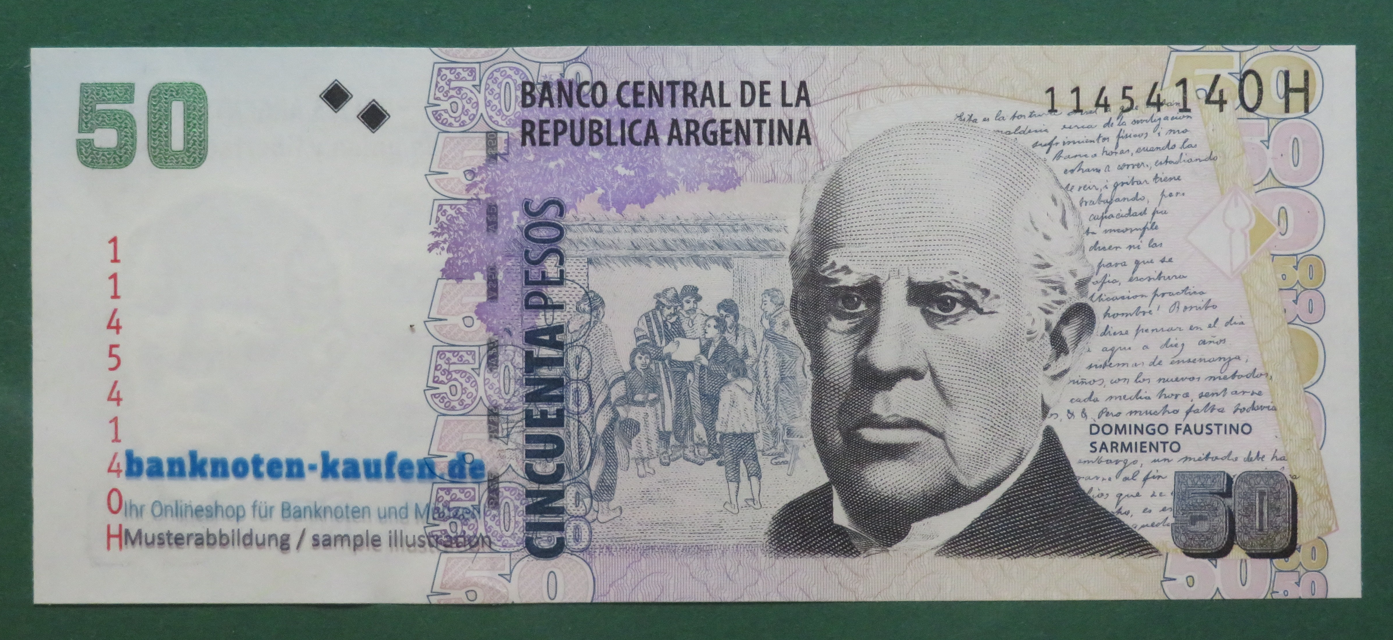 Argentina, 50 Pesos, 2003ND, uncirculated (UNC), P-356