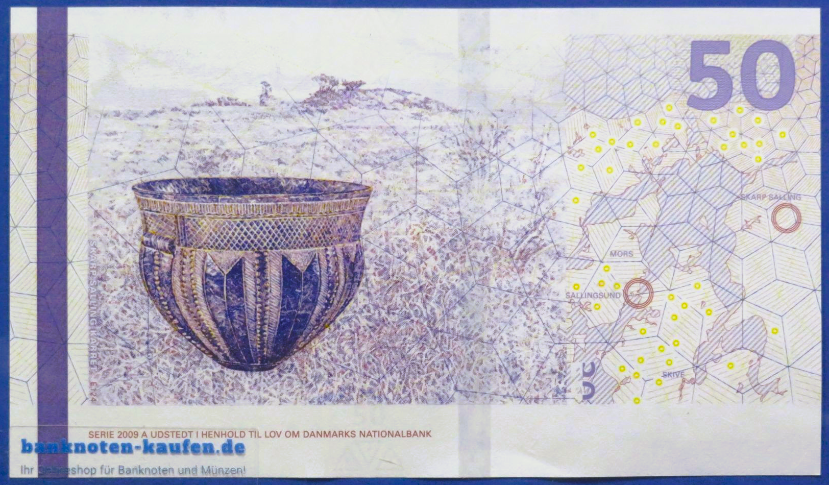 Denmark, 50 Kroner, 2009A (2026), uncirculated (UNC), P-70