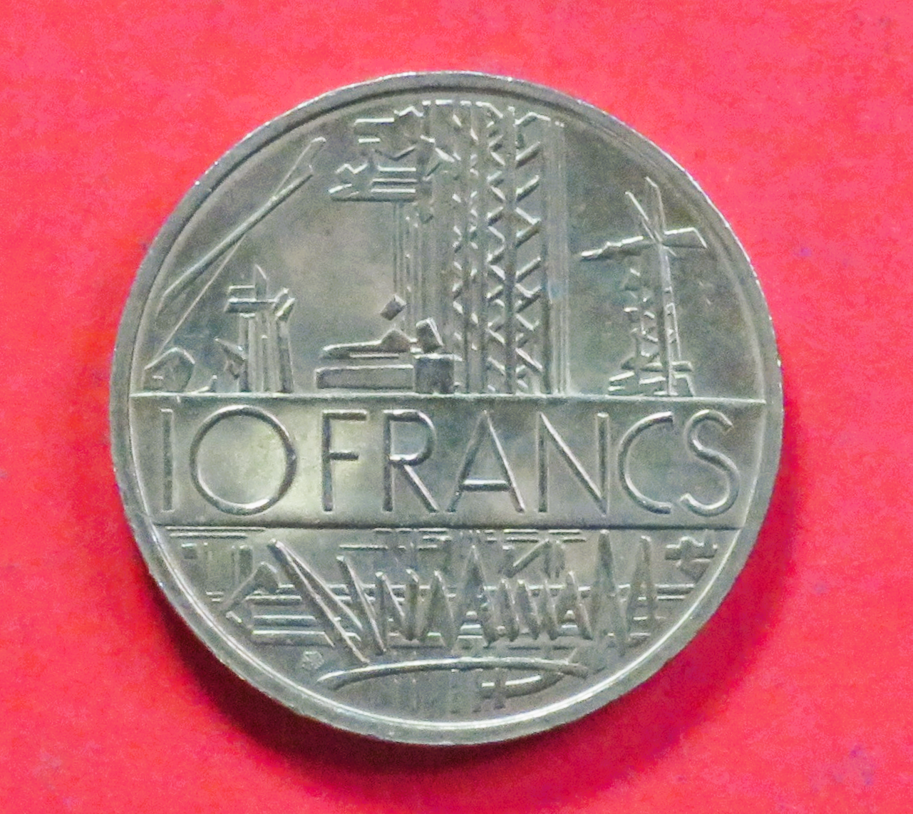 Frankreich: 10 Francs, 1974-1987, gebraucht (used / vz), # 242