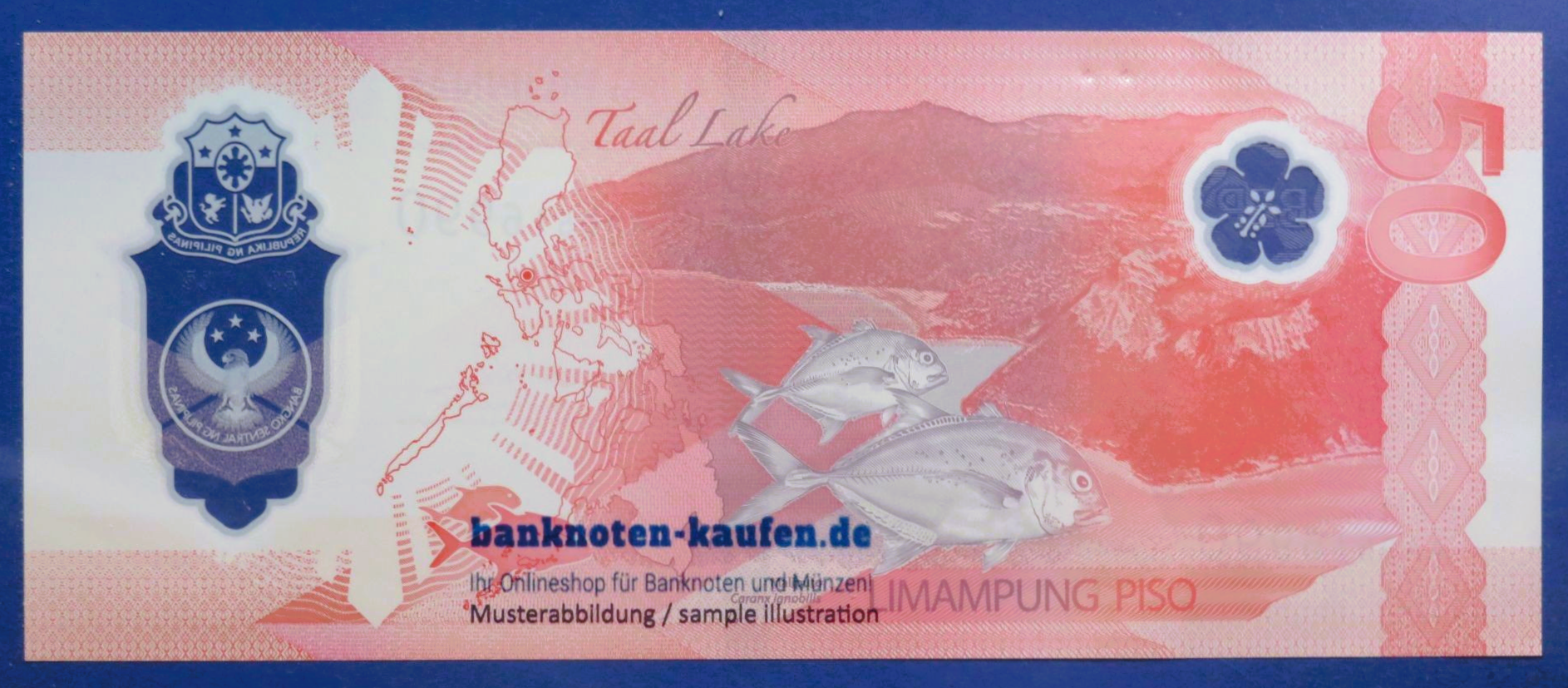 Philippinen, 50 Piso, 2025, kassenfrisch (UNC), Polymer, P-237a