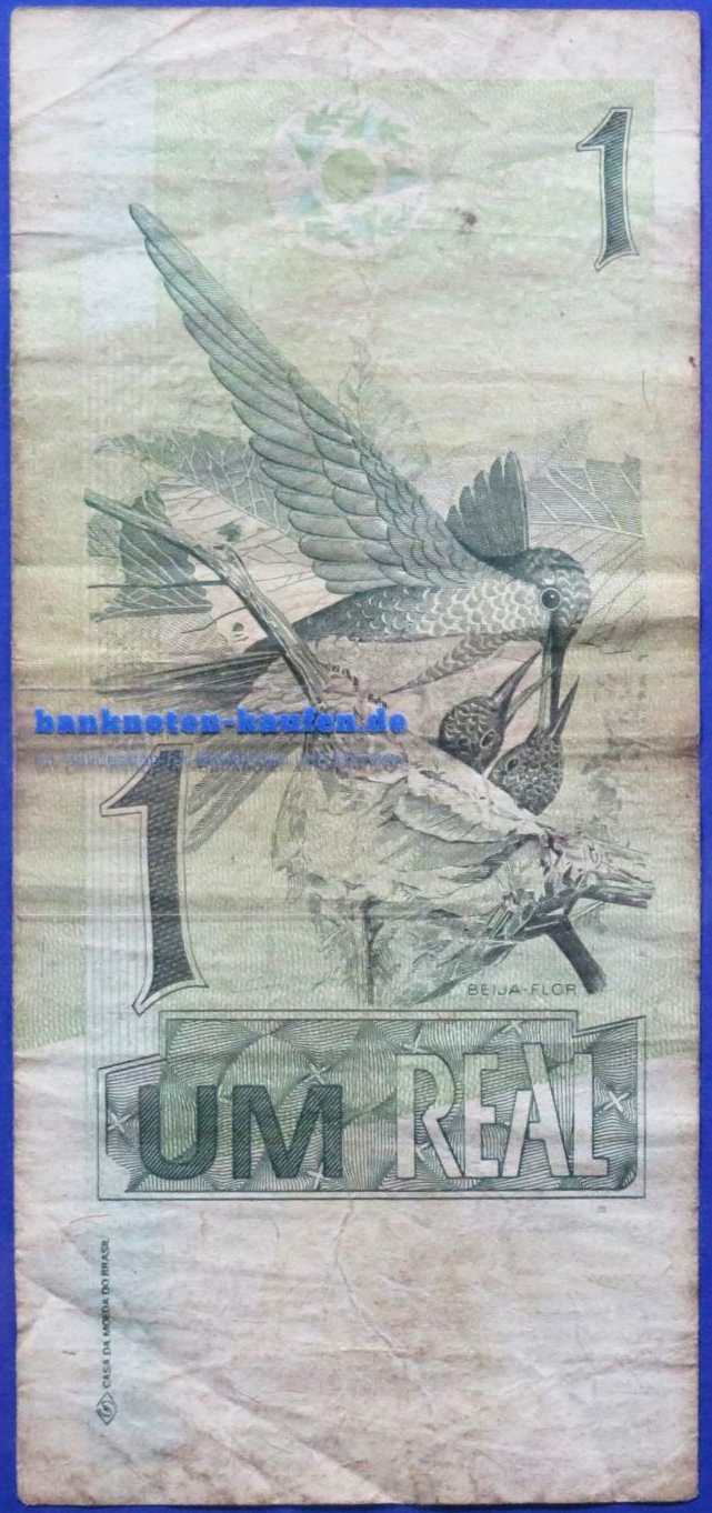 Brasilien, 1 Real, ND (1994-1997), gebraucht  (USED / VG), P-243c