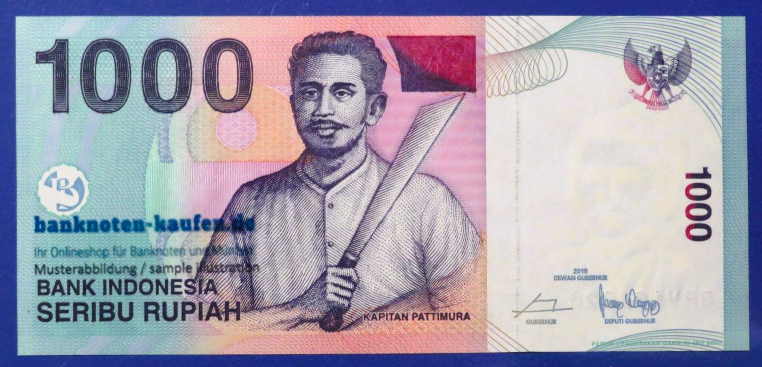 Indonesia - 1,000 Rupiah, 2016, uncirculated (UNC), P-141