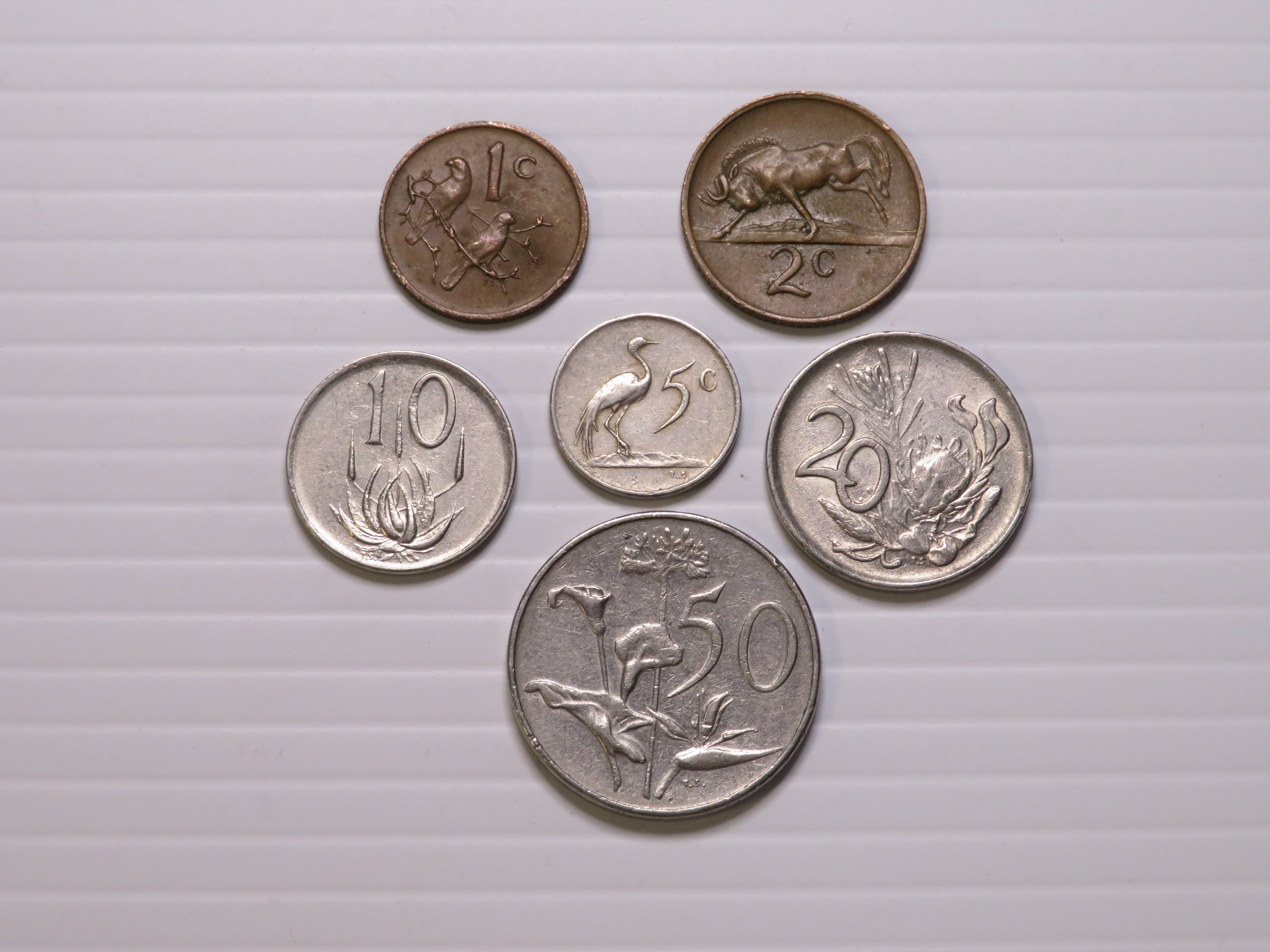 South Africa - Coin Set 1976 - USED