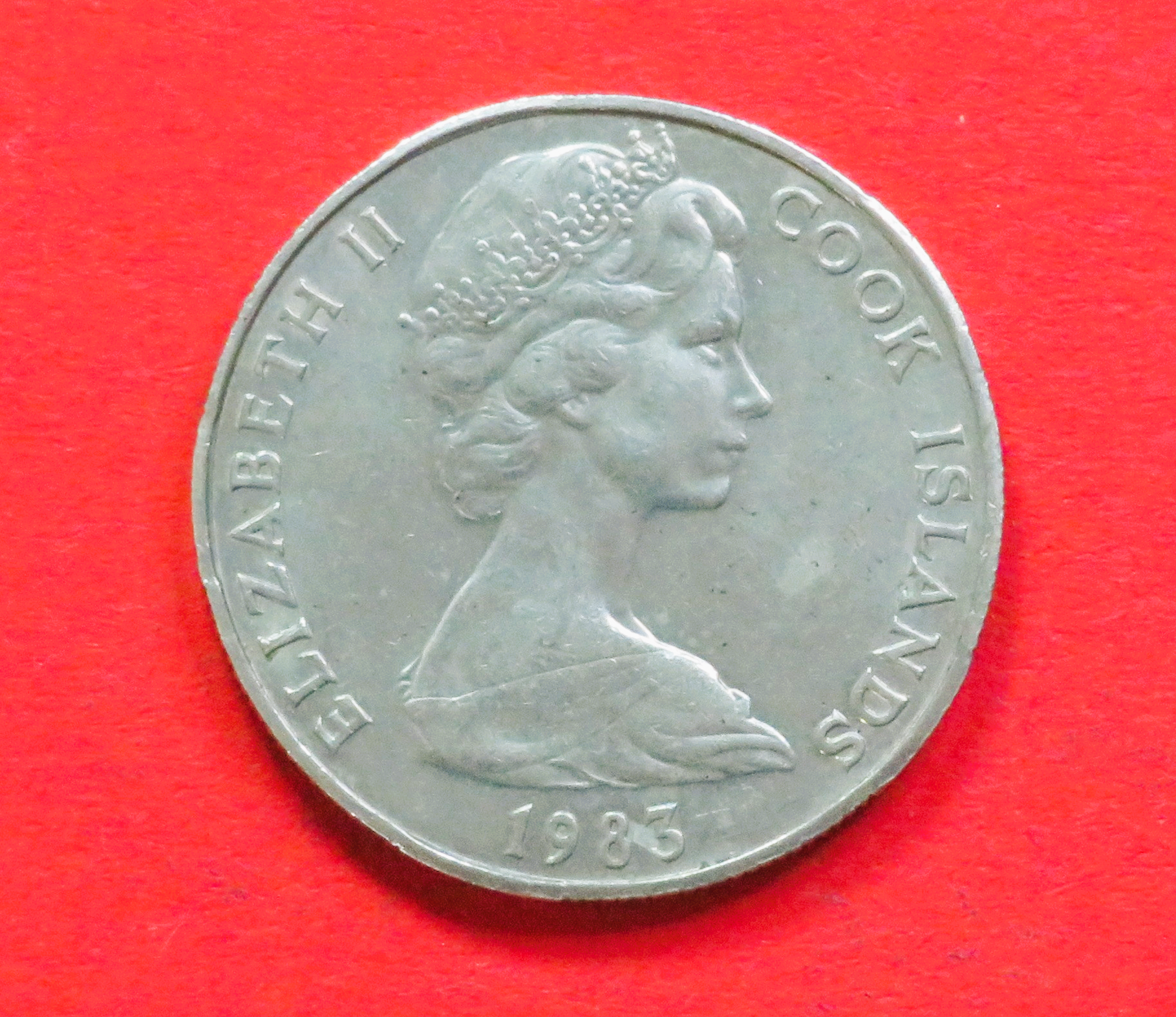 Cook Inseln: 50 Cents, 1972-1983, gebraucht (used / ss), # 8