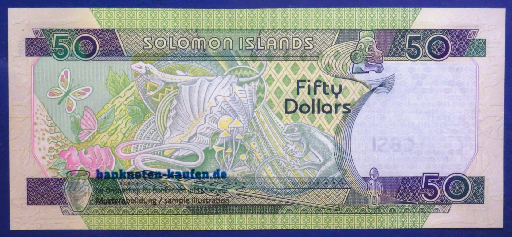 Solomon Islands, 50 Dollars, 2001ND, uncirculated (UNC), P-24