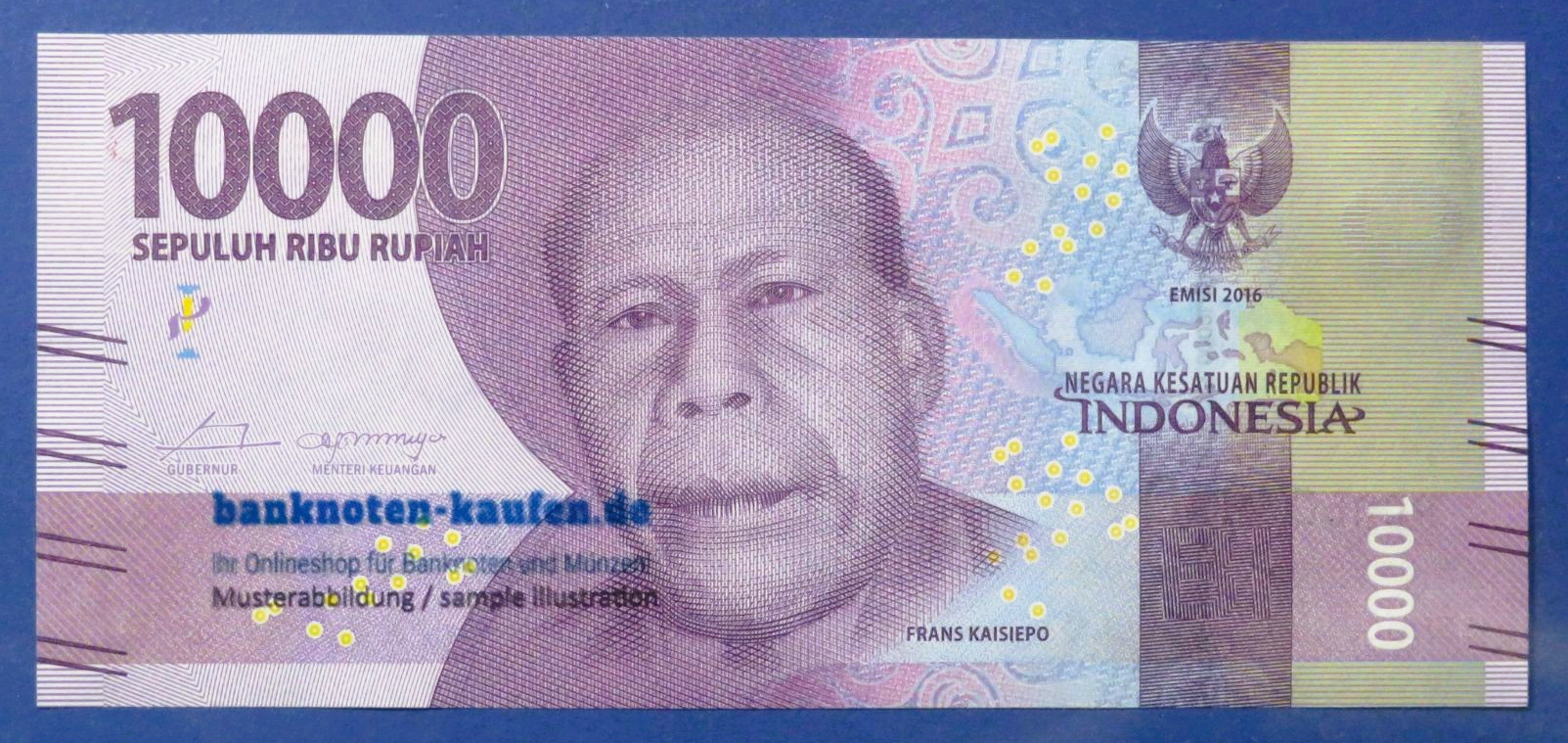 Indonesia - 10,000 Rupiah, 2016, uncirculated (UNC), P-157