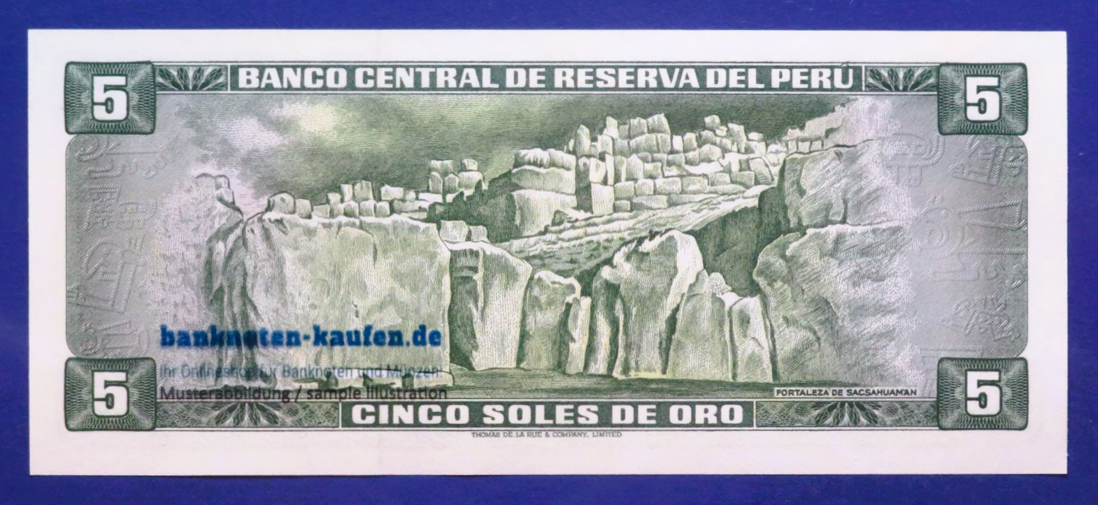 Peru, 5 Soles de Oro, 1974, uncirculated (UNC), P-99c
