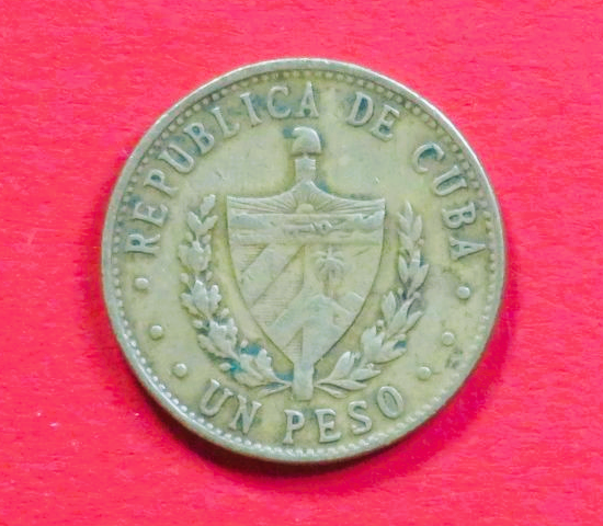 Karibik:  1 Peso, 1983-1989, gebraucht (used / ss), # A34