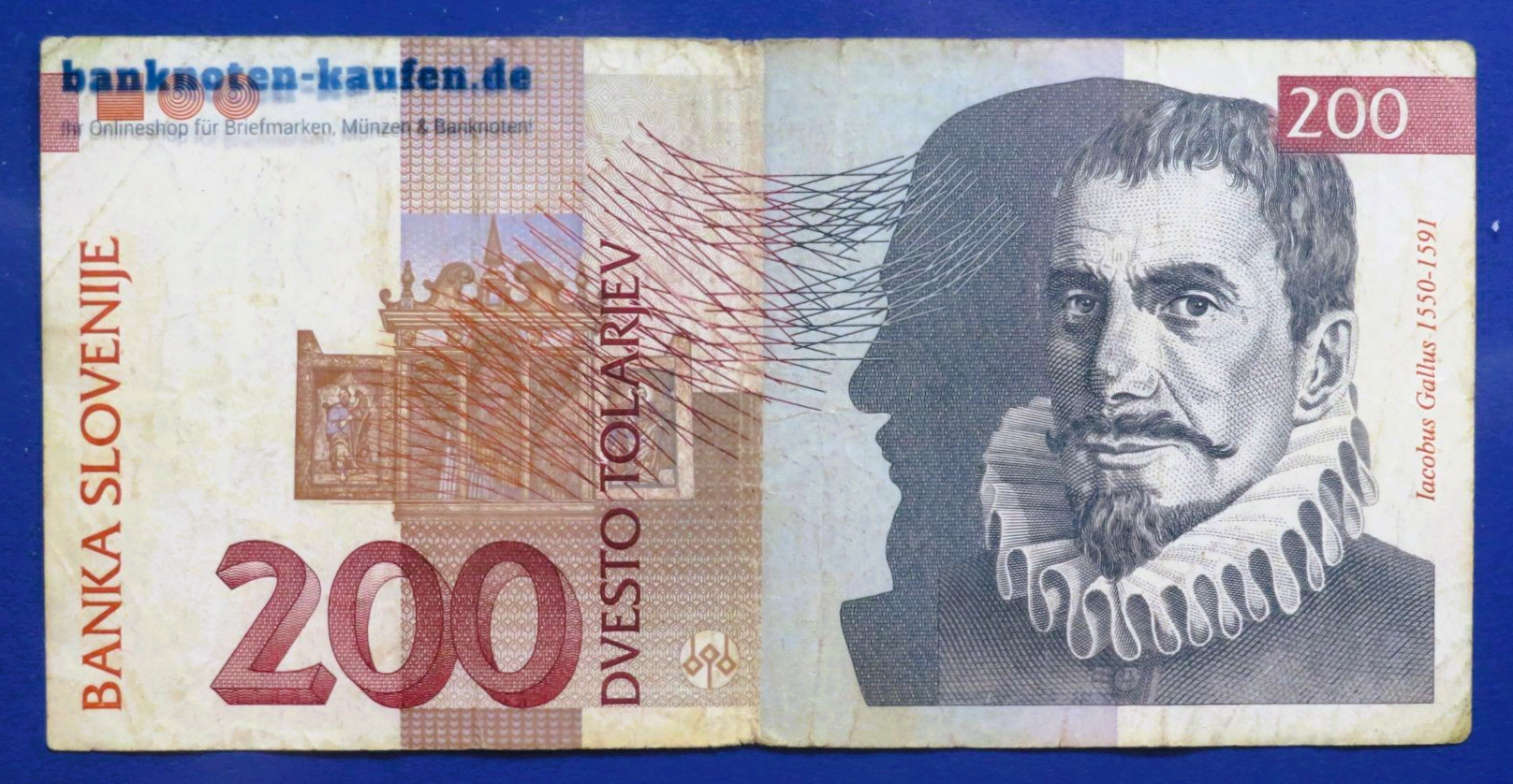 Slovenia, 200 Tolarjev, 1997, circulated (USED / F), P-15b