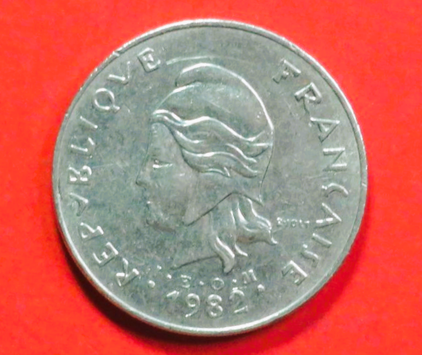 französisch Polynesien: 50 Francs, 1975+, gebraucht (used / ss), # 17