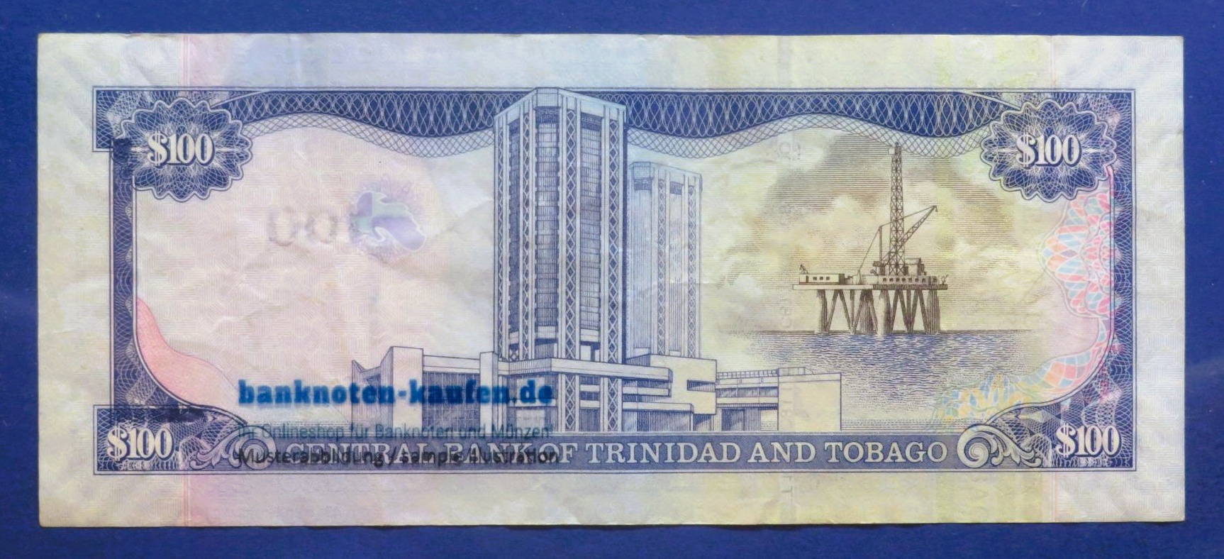 Trinidad und Tobago, 100 Dollars, 2006, gebraucht (UESD / VF), P-51a