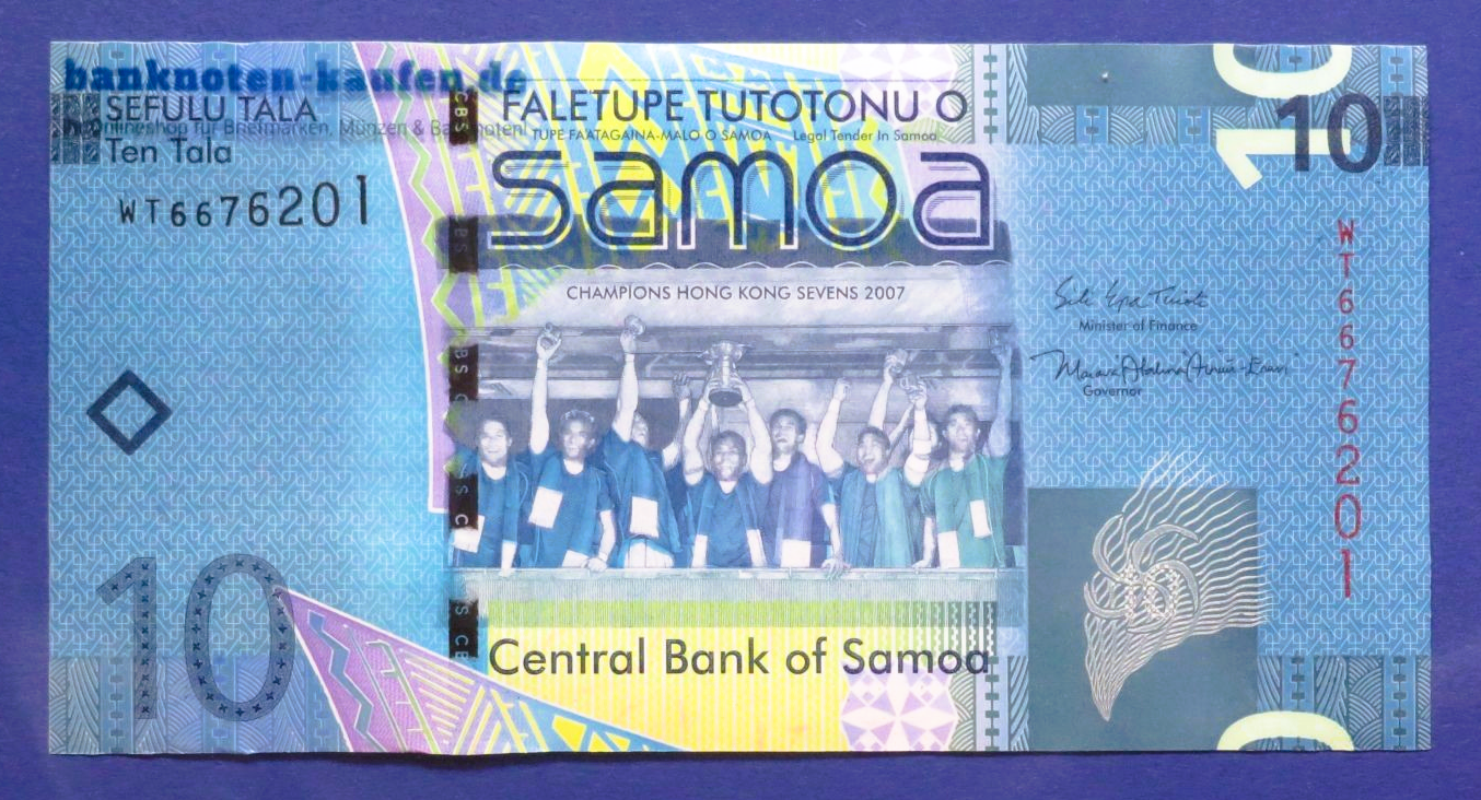 Samoa, 10 Tala, 2017ND, uncirculated (UNC), P-39b