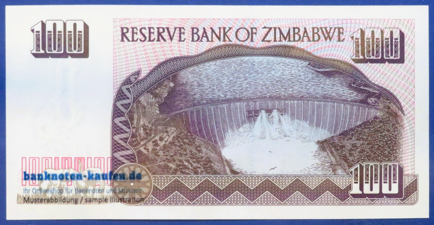 Zimbabwe, 100 Dollars, 1995, uncirculated (UNC), P-9