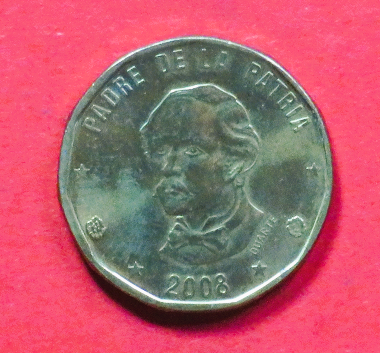 Dominikanische Republik: 1 Peso, 2008-2016, gebraucht (used / vz), # 102b