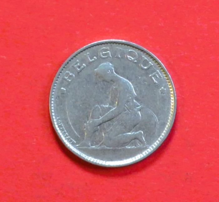 Belgium:  1 Franc (fr-type), 1922-1934, circulated (USED / vf)