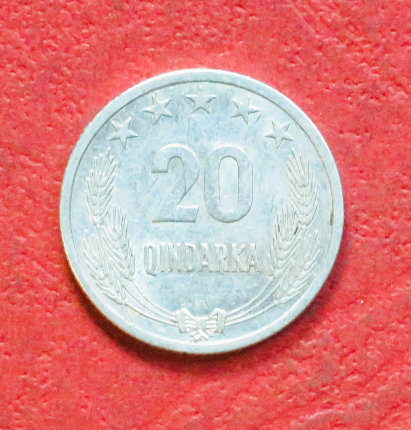 Albanien: 20 Qindarka, 1964, gebraucht (USED / ss), #41