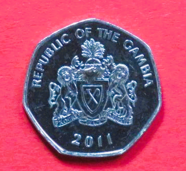 Gambia, 1 Dalasi, 2011, unzirkuliert (vz), # 68a