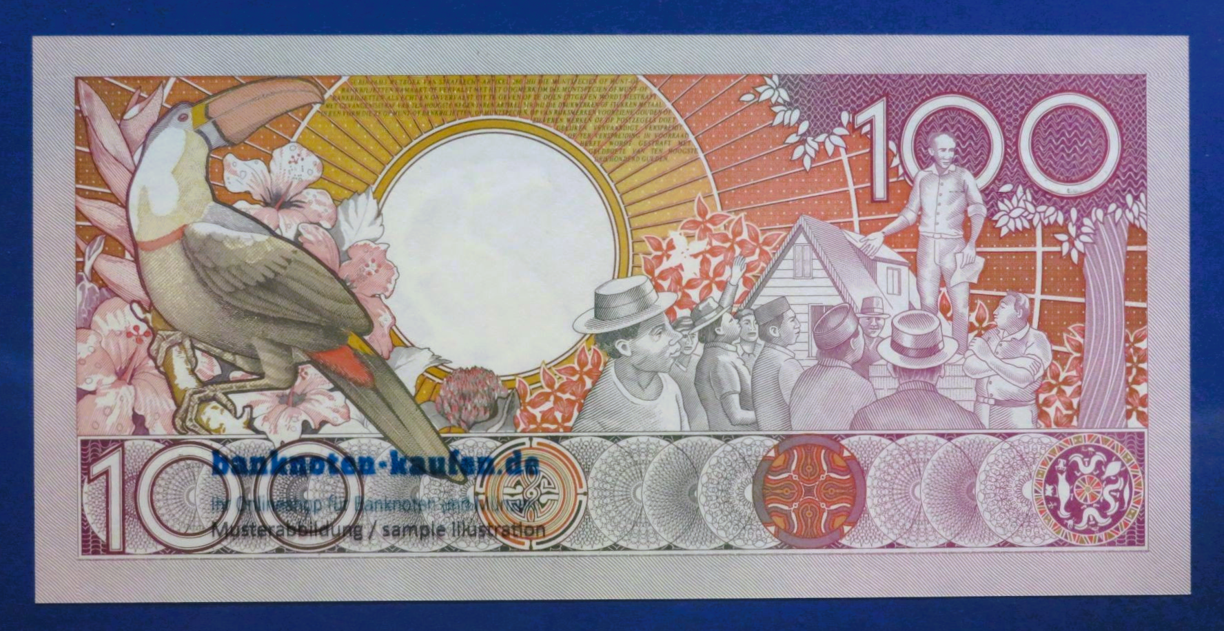 Suriname, 100 Gulden, 1986, uncirculated (UNC), P-133a