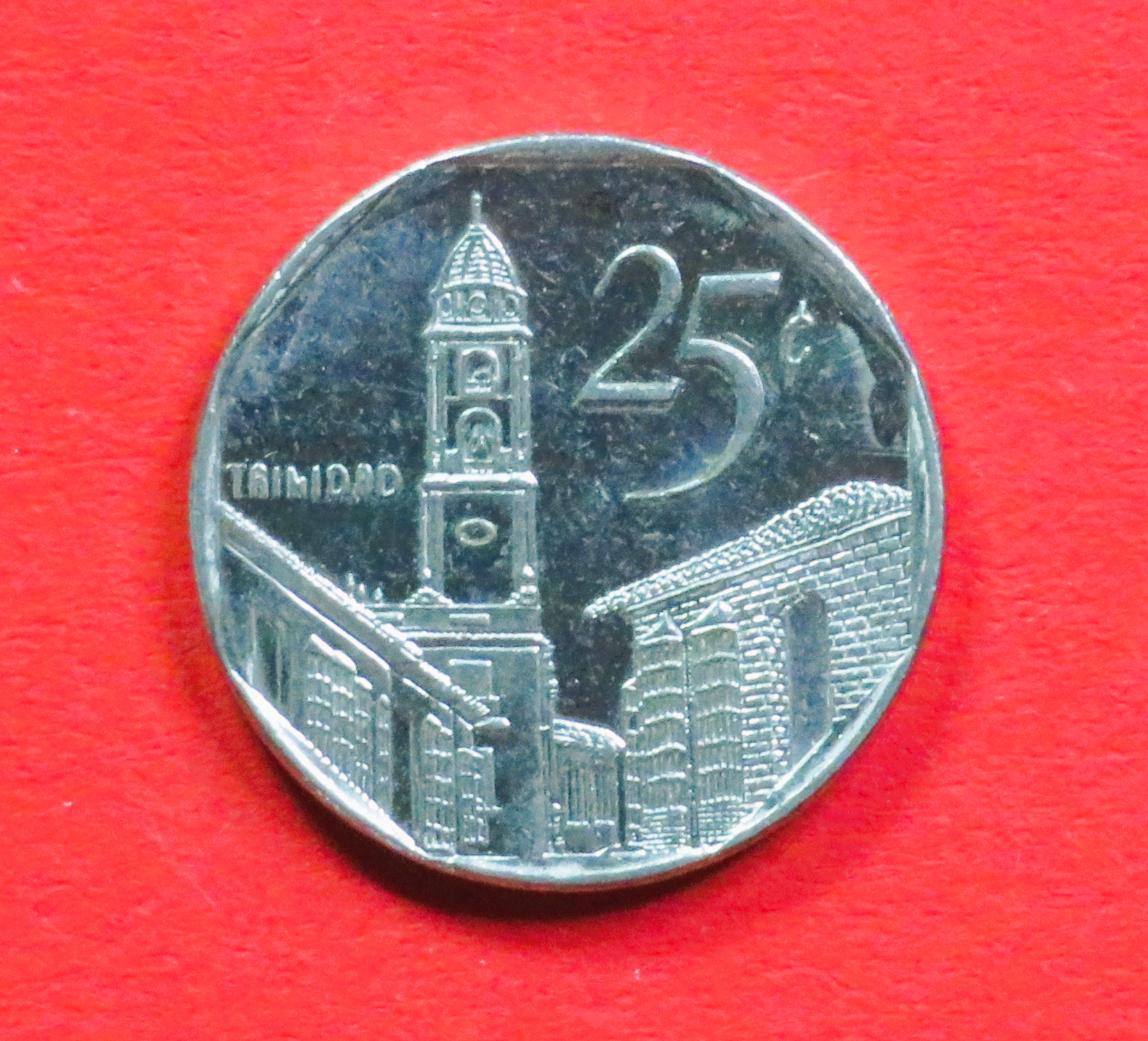 Karibik:  25 Centavos, 1994+, gebraucht (used / ss-vz), # 715