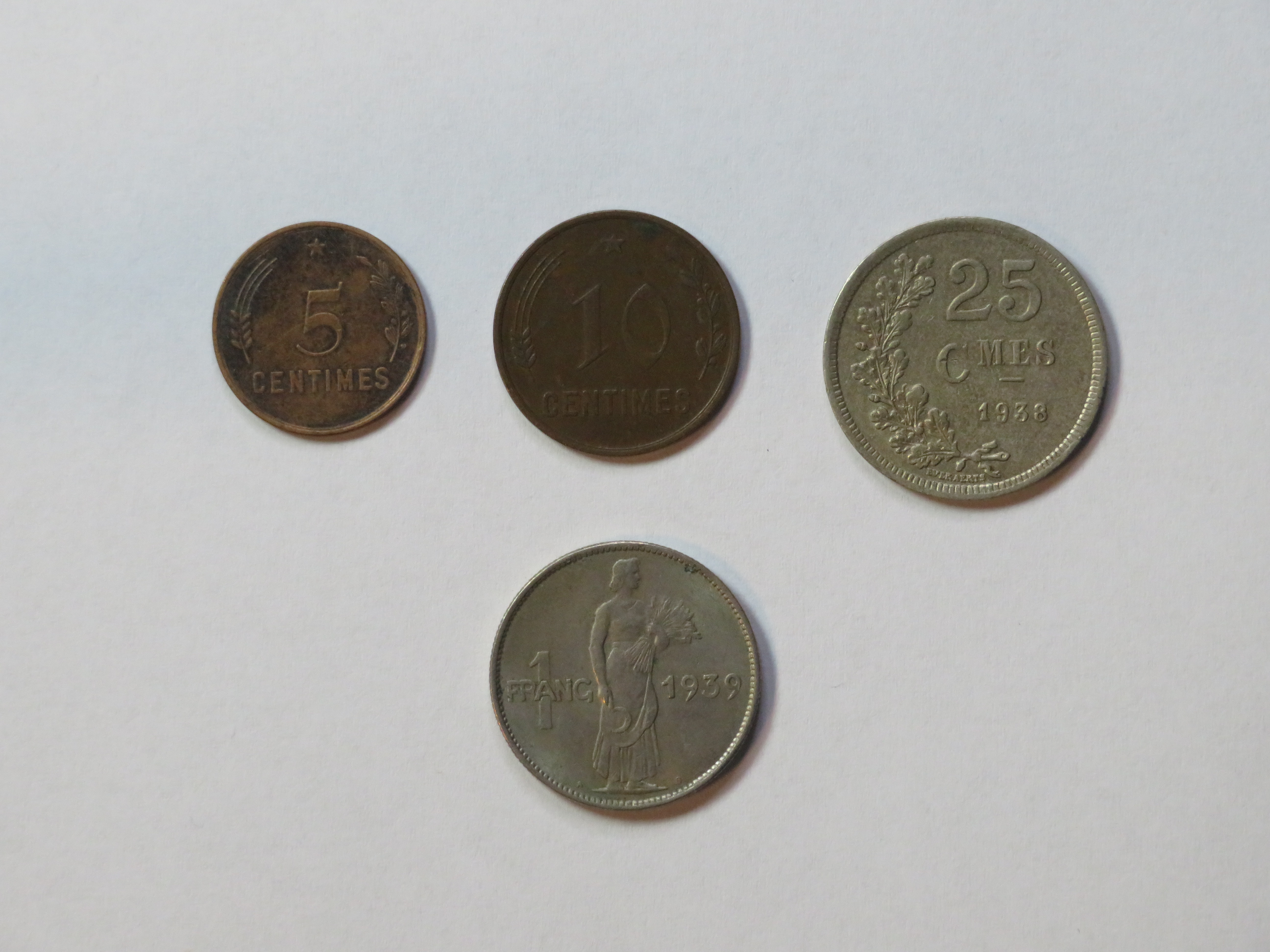 Colombia - Coin Set 1974-1981 - USED