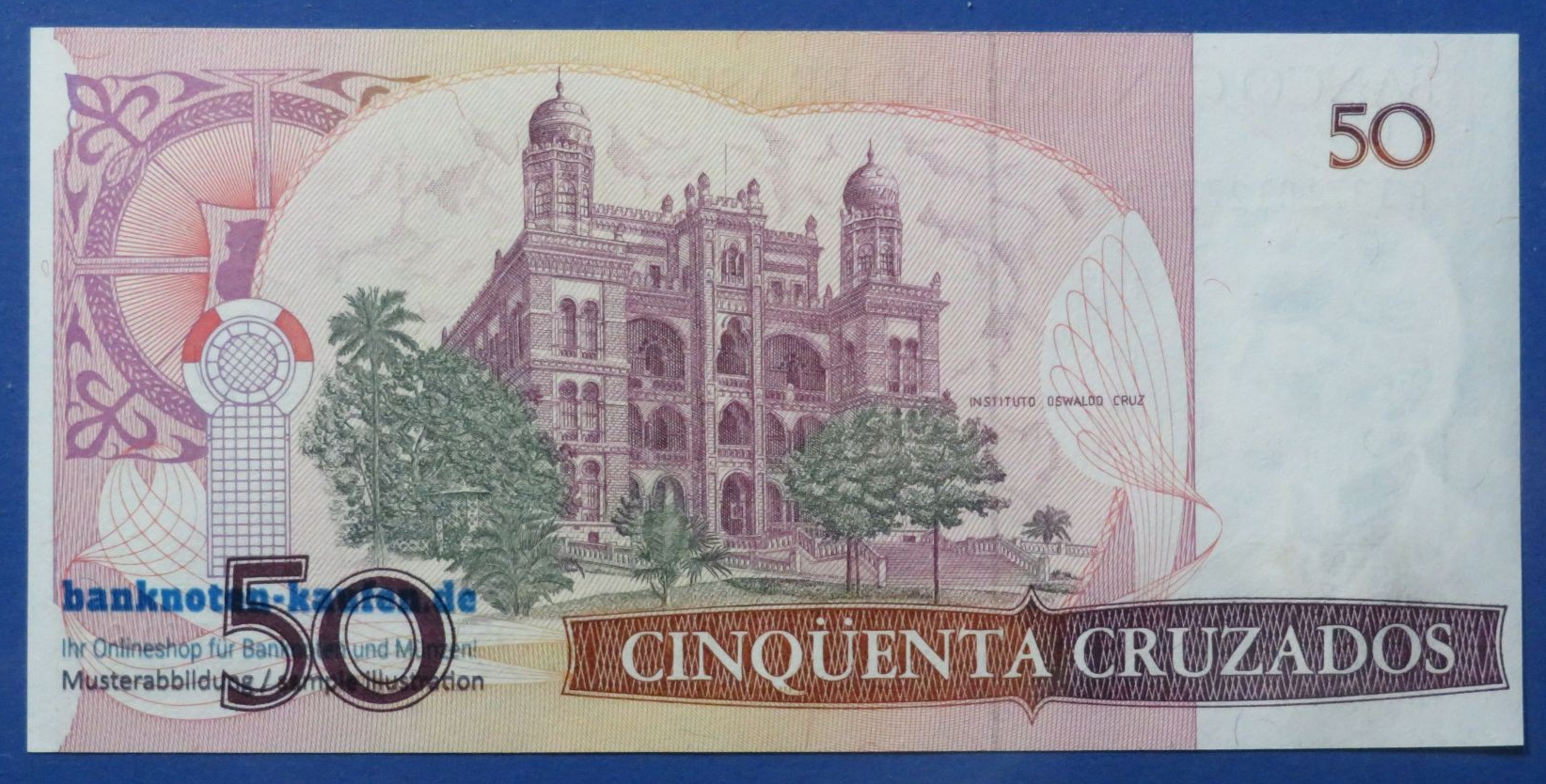Brazil, 50 Cruzados, 1986-88ND, uncirculated (UNC), P-210