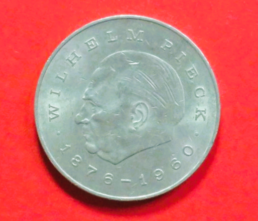 DDR: 20 Mark, 1972, gebraucht (used / ss+), Gedenkausgabe - Pieck, # 40