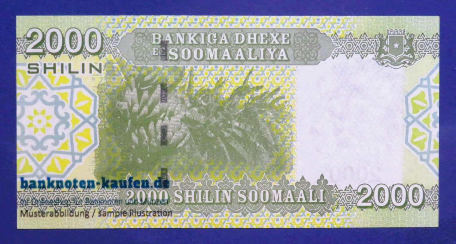 Somalia - 2,000 Shilin, 2010 (2023), uncirculated (UNC), P-39