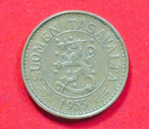Finnland:  10 Markkaa, 1952-1962, gebraucht (used / ss), # 40