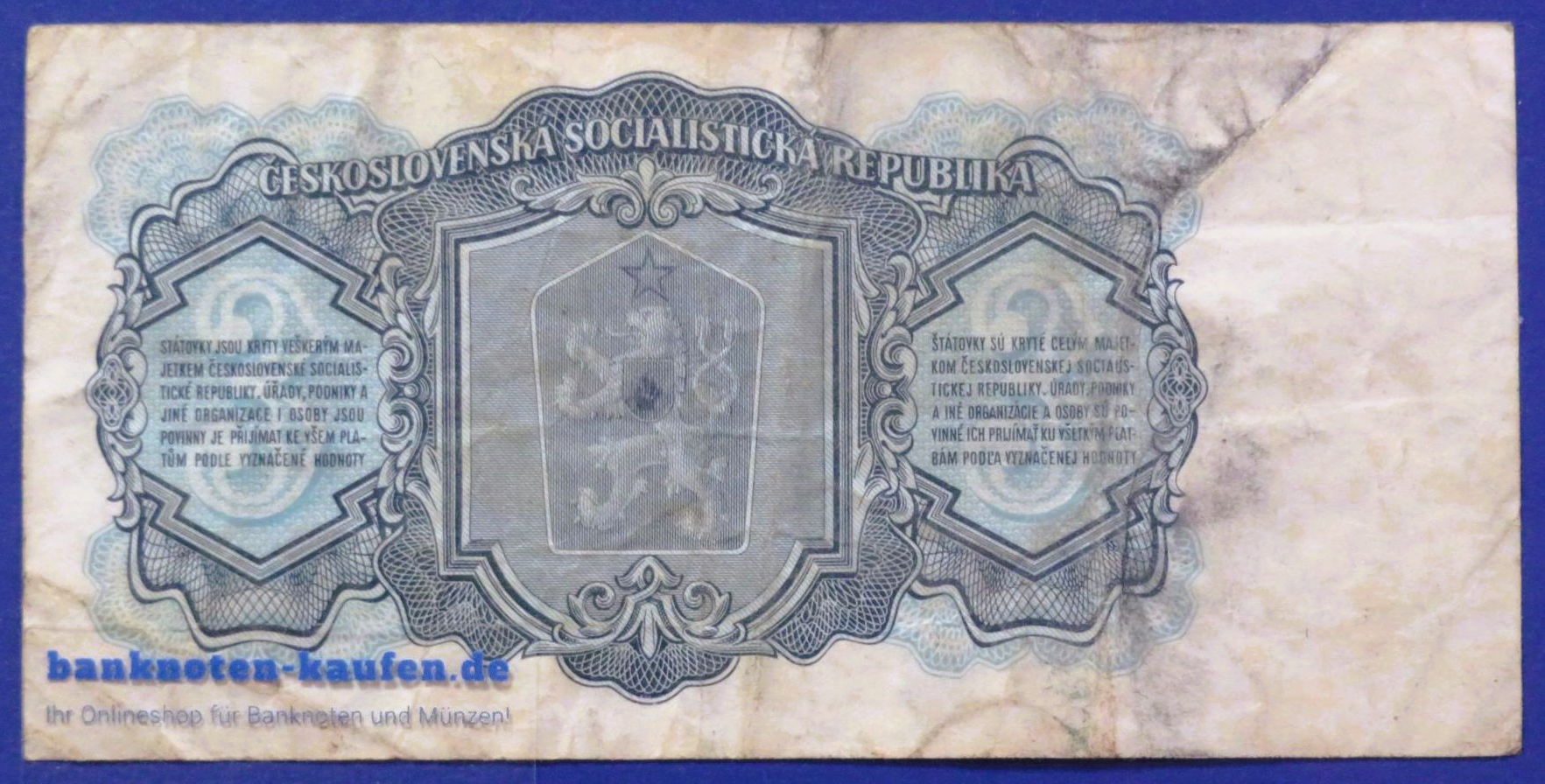 Tschechoslowakei, 3 Koruny, 1961,  gebraucht (USED / F), P-81a