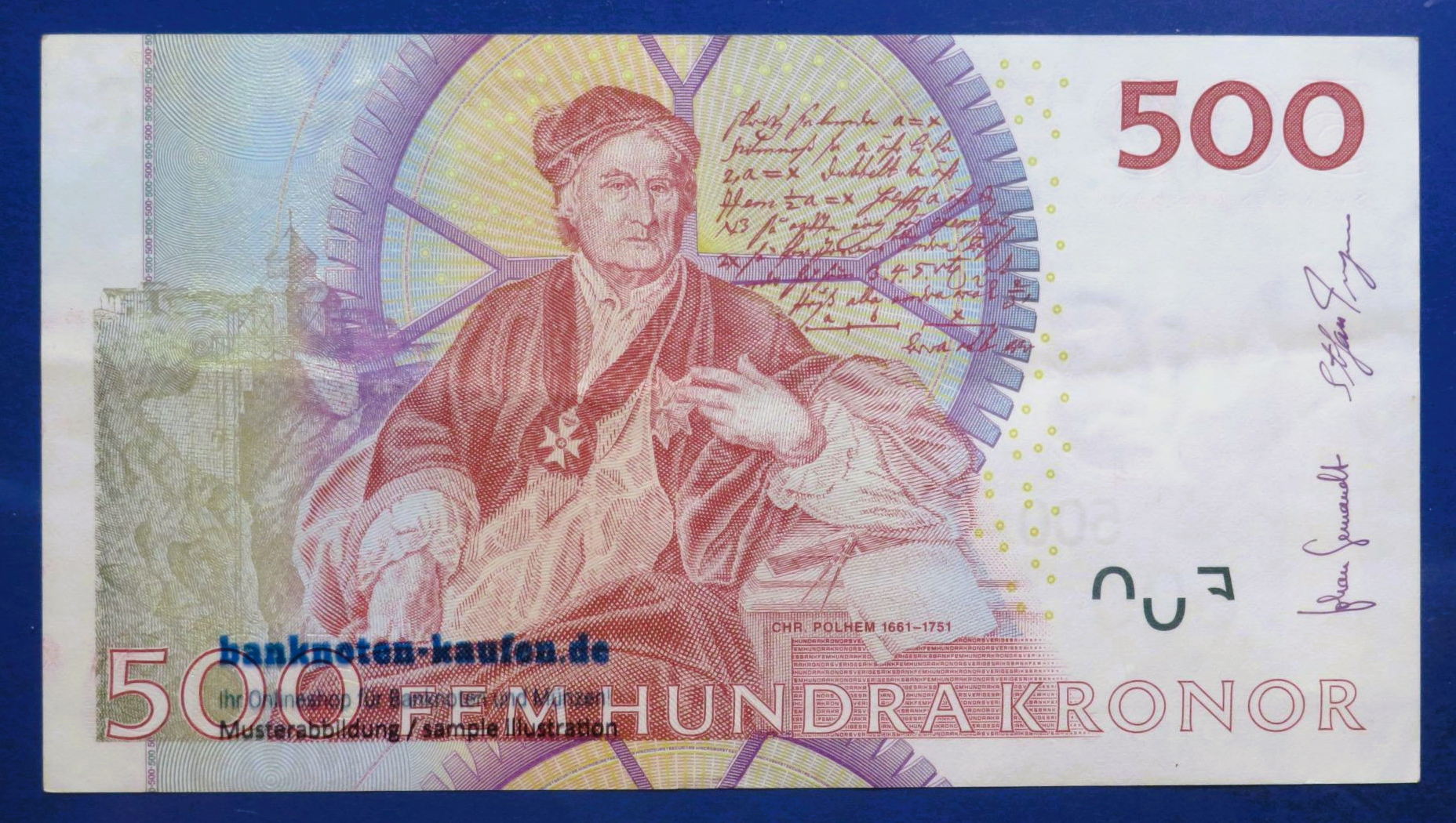 Sweden, 500 Kronor, 2012, circulated (USED / VF), P-66c