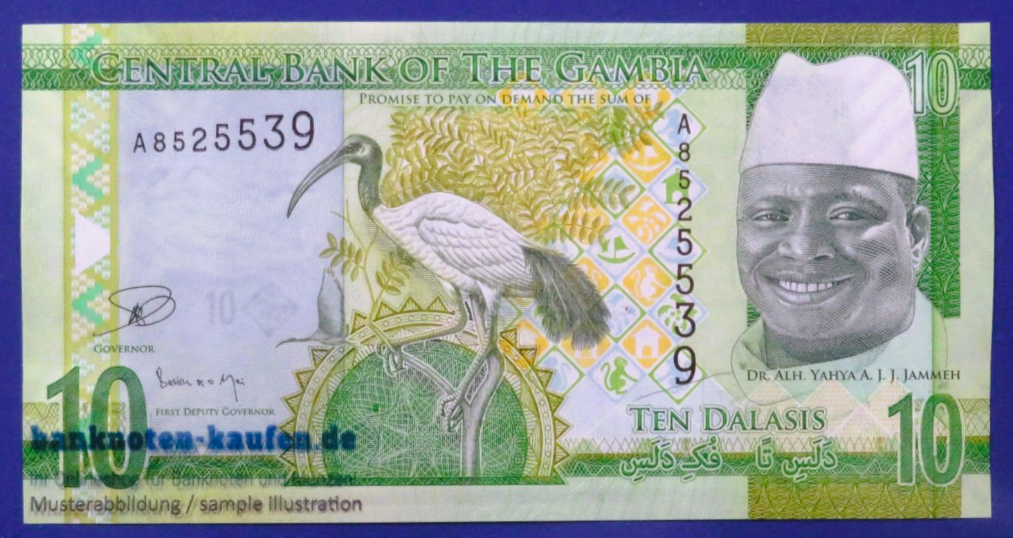 Gambia, 10 Dalasis, 2015ND, uncirculated (UNC), P-32