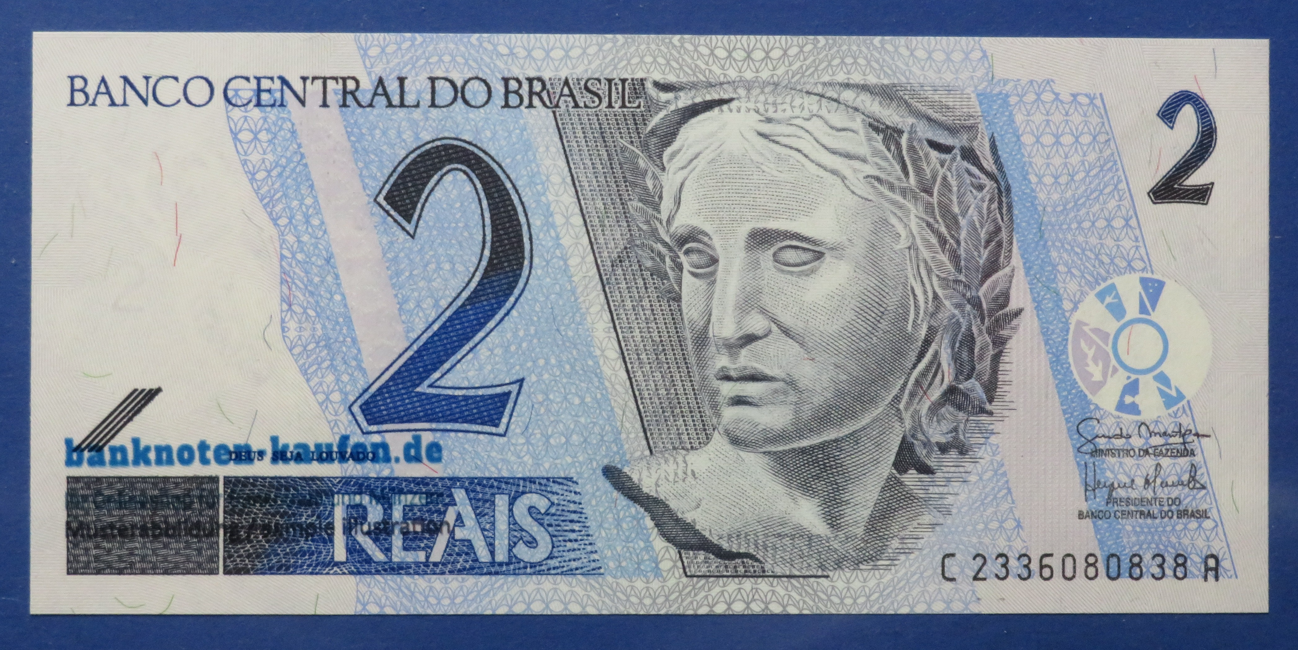 Brazil, 2 Reais, 2001-ND, uncirculated (UNC), P-249